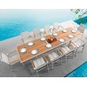MESA DE COMEDOR EXPANDIBLE PARA JARDÍN NOFI 2.0 PARA 8-10 PERSONAS