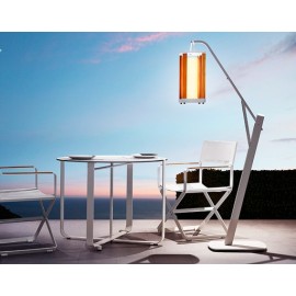 SOPORTE BLANCO PARA LÁMPARA AURORA (175×39.5×50cm)