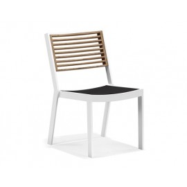 SILLA DE EXTERIOR YORK COLOR BLANCO