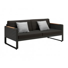 LOVESEAT AIRPORT P/JARDÍN 790x1800x675 NEGRO