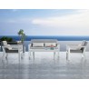 SET SALA CHAMPION PARA JARDÍN CON MESA DE CENTRO (4 PZS)