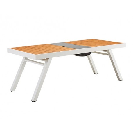 MESA DE COMEDOR YORK DE JARDÍN PARA 6 PERSONAS