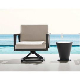 SILLÓN EMOTI DE JARDÍN CON BASE GIRATORIA (1 PZA)