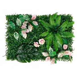 FOLLAJE ARTIFICIAL FLORES ROSES CONSERVADO (40×60cm)